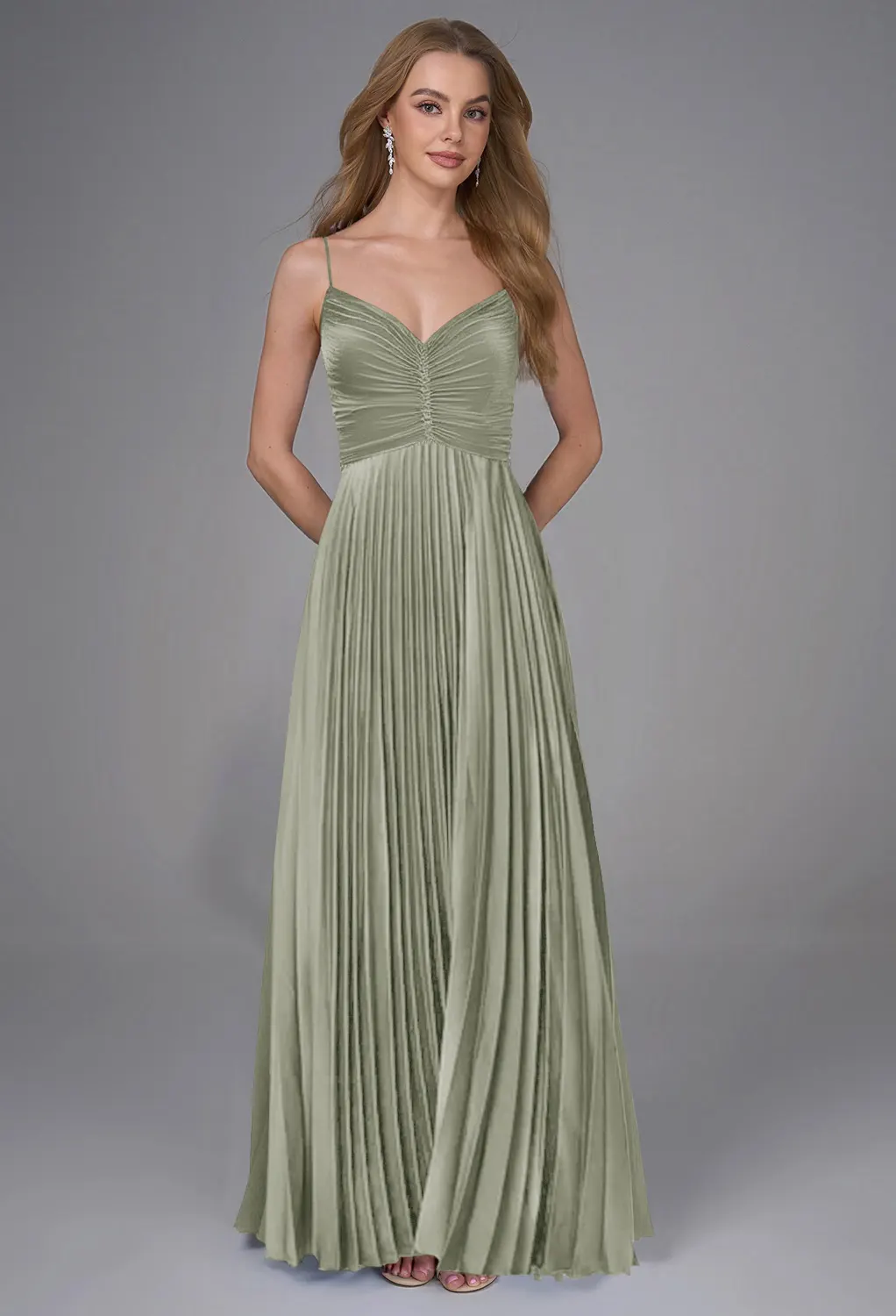 AW Celestine Sage Green  Bridesmaid Dresses